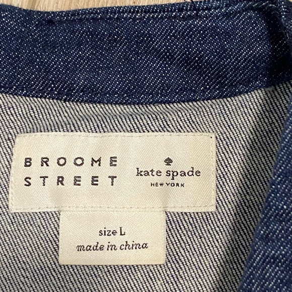 Kate Spade Denim Swing Dress 14/16 L - Picture 2 of 3
